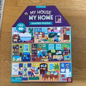 ♥️ My House My Home Shaped Puzzle - 100 Pieces